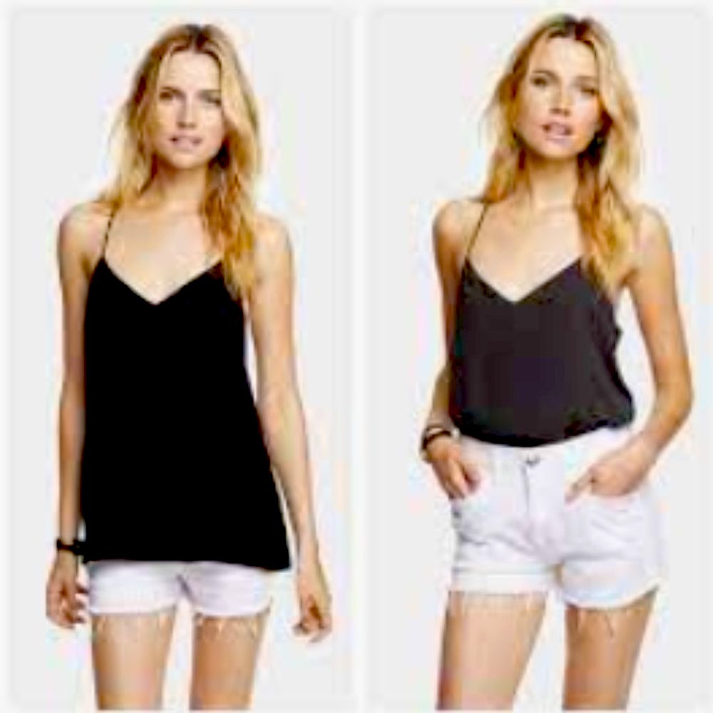 Express Black Barcelona Cami Tank
